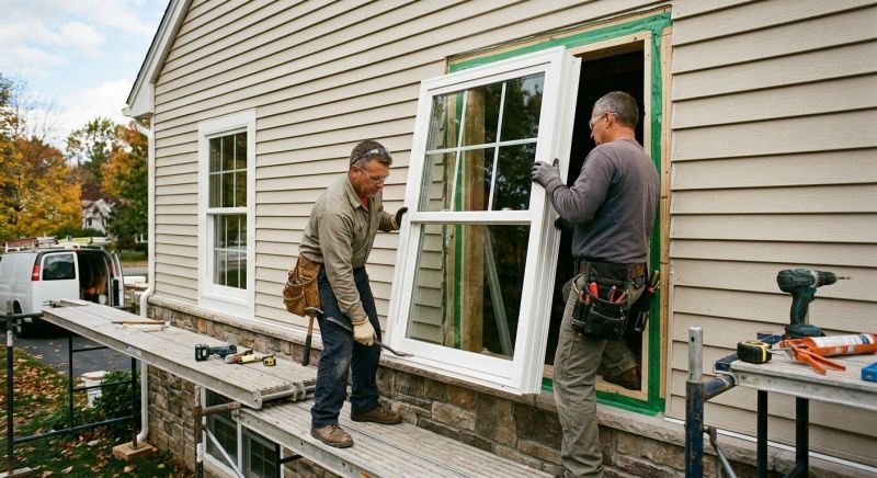Sliding Windows Installation in Framingham, MA